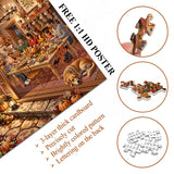 Moonlit Supper Jigsaw Puzzle 1000 Pieces