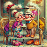 Aging Sweethearts Jigsaw Puzzle 1000 Pieces