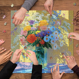 The Pastel Posy Jigsaw Puzzle 1000 Pieces