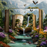 Puzzle Royaume du livre onirique 1000 pièces