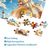 Seaside Shell House Jigsaw Puzzle 1000 Pieces