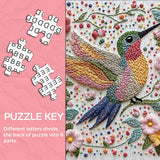 Embroidered Wings Jigsaw Puzzle 1000 Pieces