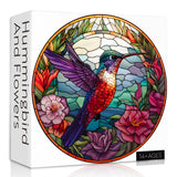 Hummingbird and Flowers Jigsaw Puzzle 1000 Pieces