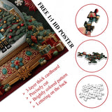 Blue Christmas Wonderland Jigsaw Puzzle 1000 piezas