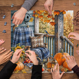 Cozy Fall Jigsaw Puzzle 1000 Pieces