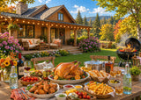 Autumn Gathering Jigsaw Puzzle 1000 Pieces