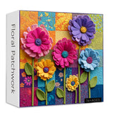 Puzzle patchwork floreale 1000 pezzi