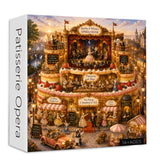 Elegante puzzle con cani con fiori, 1000 pezzi
