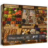 Stilvolles Blumenhunde-Puzzle 1000 Teile