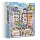 Elegante puzzle con cani con fiori, 1000 pezzi
