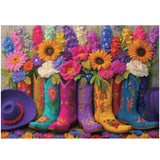 Vibrante Bazaar Jigsaw Puzzle 1000 piezas