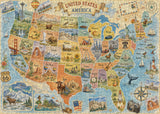 Explore America Jigsaw Puzzle 1000 Pieces