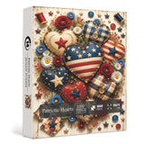 Elegante puzzle con cani con fiori, 1000 pezzi