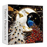 Twin Peacocks Jigsaw Puzzle 1000 Pieces