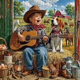 Stilvolles Blumenhunde-Puzzle 1000 Teile
