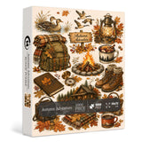 Stilvolles Blumenhunde-Puzzle 1000 Teile