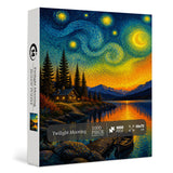 Elegante puzzle con cani con fiori, 1000 pezzi