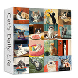 Cat's Daily Life Jigsaw Puzzle 1000 Pieces