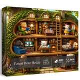 Forest Bear House Jigsaw Puzzle 1000 Pieces