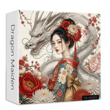 Stilvolles Blumenhunde-Puzzle 1000 Teile