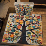 Regenbogenvogel -Sockenparty Puzzle 1000 Stücke