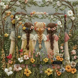 Needle Flower Child Jigsaw Puzzle 1000 Pieces