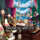Puzzle colorato romantico da 1000 pezzi