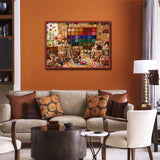 Elegante puzzle con cani con fiori, 1000 pezzi