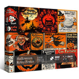 Halloween Retro Poster Jigsaw Puzzles 1000 Pieces