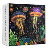 Dance of Brilliant Jellyfish Jigsaw Puzzle 1000 Pieces