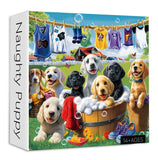 Naughty Puppy Jigsaw Puzzle 1000 Pieces