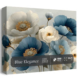 Blue Elegance Jigsaw Puzzle 1000 Pieces