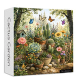 Elegante puzzle con cani con fiori, 1000 pezzi