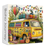 Elegante puzzle con cani con fiori, 1000 pezzi
