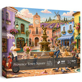 Elegante puzzle con cani con fiori, 1000 pezzi