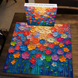 Colorful Oil Flower Jigsaw Puzzle 1000 Pieces