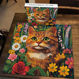 Garden Cat Jigsaw Puzzle 1000 Pieces