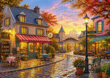 Elegante puzzle con cani con fiori, 1000 pezzi
