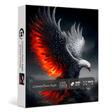 Crimson Flame Eagle Jigsaw Puzzle 1000 Pieces