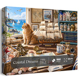 Puzzle Muse del cucito vintage 1000 pezzi