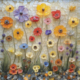 Puzzle élégant de chiens de fleurs 1000 pièces
