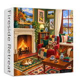 Fireside Retreat Jigsaw Puzzle 1000 Pieces