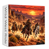 Wild West Ride Jigsaw Puzzle 1000 Pieces