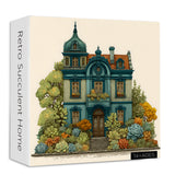 Retro Succulent Home Jigsaw Puzzle 1000 Pieces