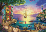 Lebendiges Basar -Puzzle 1000 Teile