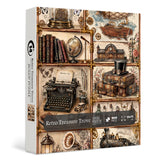 Elegante puzzle con cani con fiori, 1000 pezzi