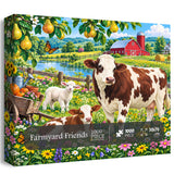 Stilvolles Blumenhunde-Puzzle 1000 Teile