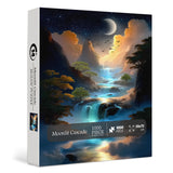 Black Gold Rose Rose Puzzle 1000 pièces