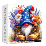 Patriotic Gnome Jigsaw Puzzle 1000 Pieces