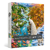 Stilvolles Blumenhunde-Puzzle 1000 Teile